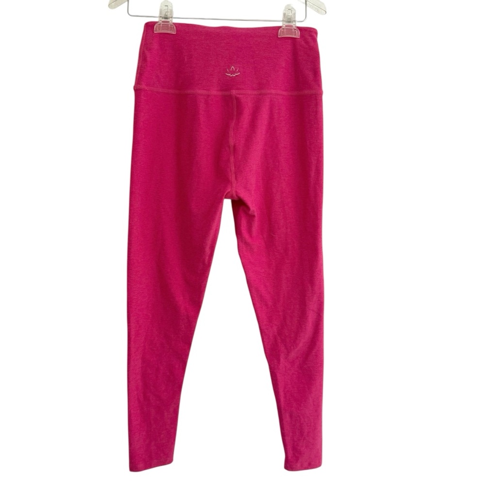 Beyond Yoga Large Spacedye Caught in the Midi High Waisted Leggings Vivid Pink - Picture 3 of 8